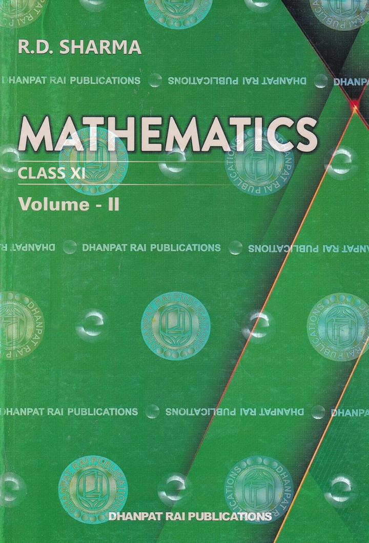 Mathematics for Class 11 Set of 2 Vol by R D Sharma 2024