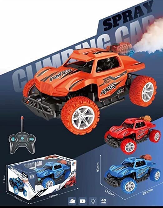 ROZZBY Smoke Effect Remote Control Car