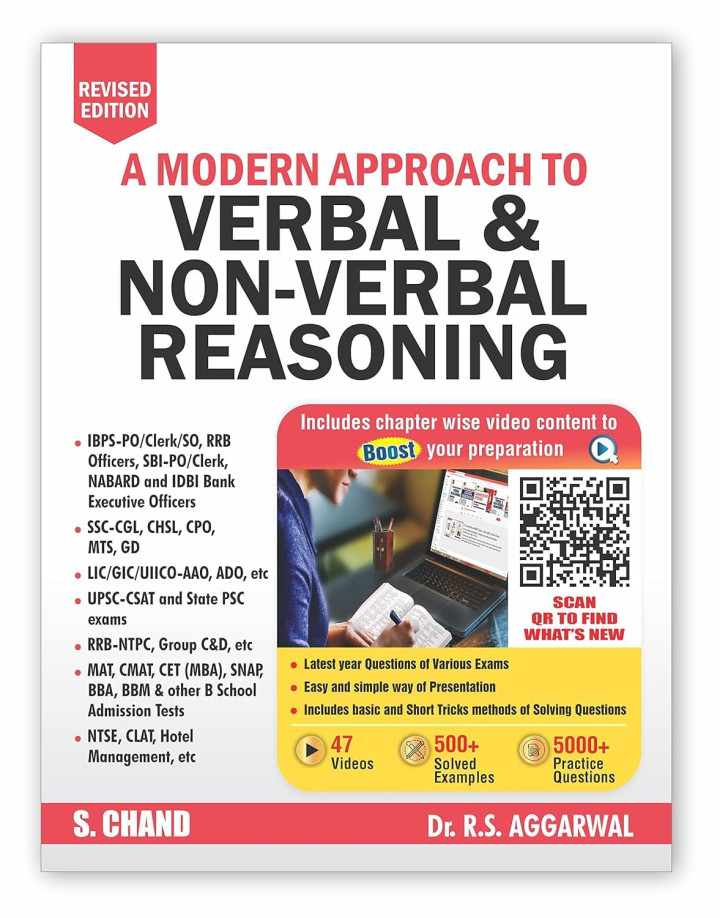 A Modern Approach To Verbal and Non-verbal Reasoning by Dr R S  Aggarwal