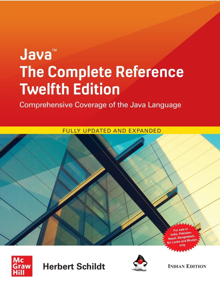 Java: The Complete Reference (Schildt Herbert) 12th Edition