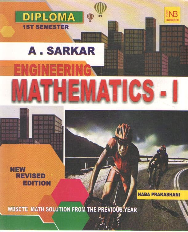 Mathematics by A Sarkar for 1st Semester Diploma 2023-24