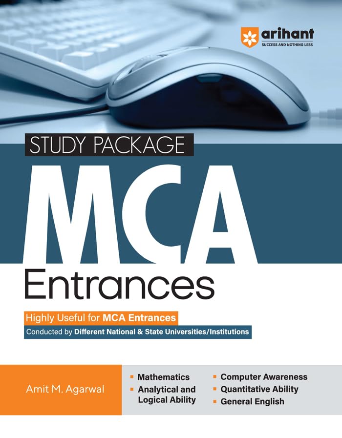 Mca Entrances Book A Complete Study Pacakage By by Amit M Agarwal