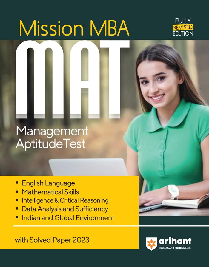 Mission MBA MAT Book For Mba 2023