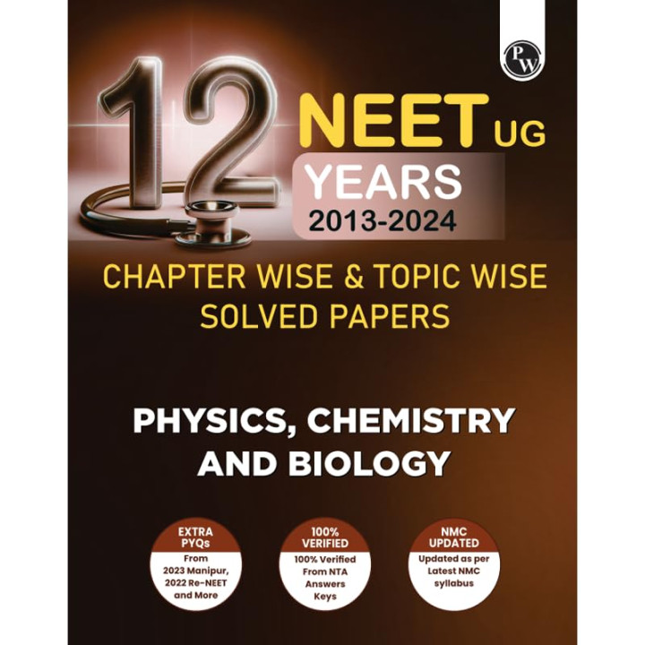 NEET 12 Years PYQs English (2024-2013) Chapterwise Solved Papers