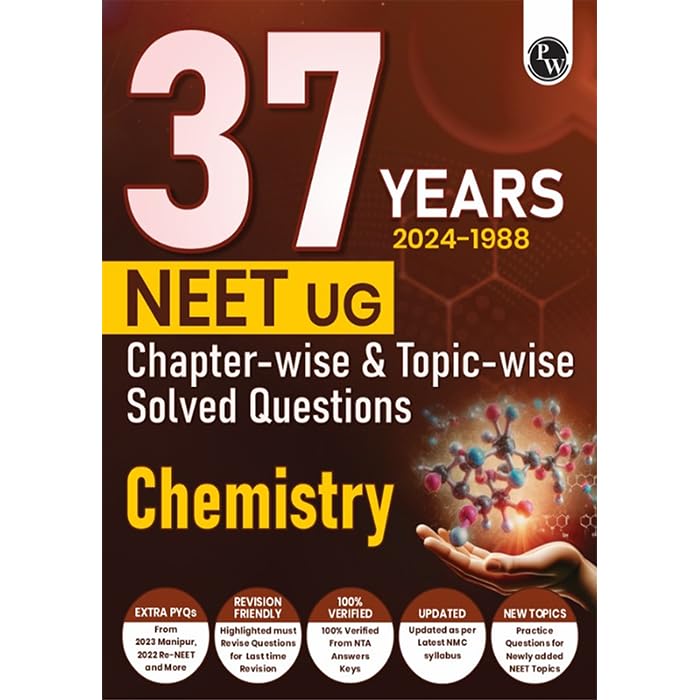 NEET Previous Year Solved Question Papers Chemistry by PW