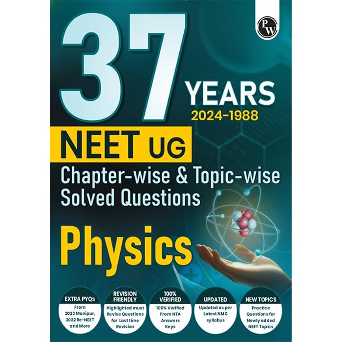 NEET Previous Year Solved Question Papers Physics by PW