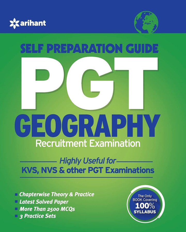 PGT Geography Recruitment Examination Self Preparation Guide 2023