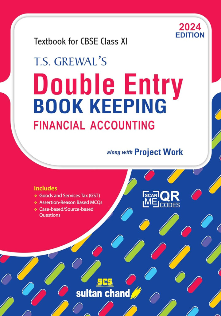 T S Grewal's Double Entry Book Keeping Financial Accounting  Class 11