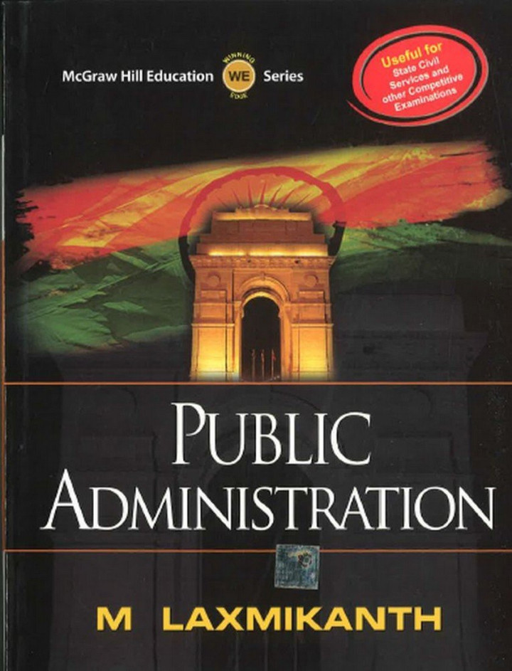 Public Administration 2024 By M Laxmikanth book