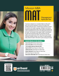 Mission MBA MAT Book For Mba 2023