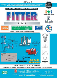 Fitter 3-In-1 Trade Theory (NSQF 4) by G S Sethi