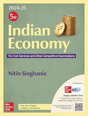 INDIAN ECONOMY 5TH EDITION BY NITIN SINGHANIA