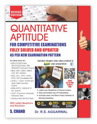 Quantitative Aptitude for Competitive Examinations New edition 2024